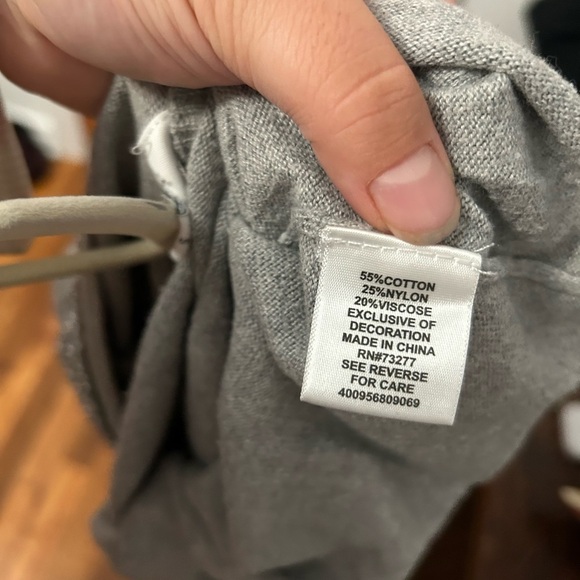 ELLE JEWELED COLLAR SHORT SLEEVE SWEATER - Picture 3 of 4